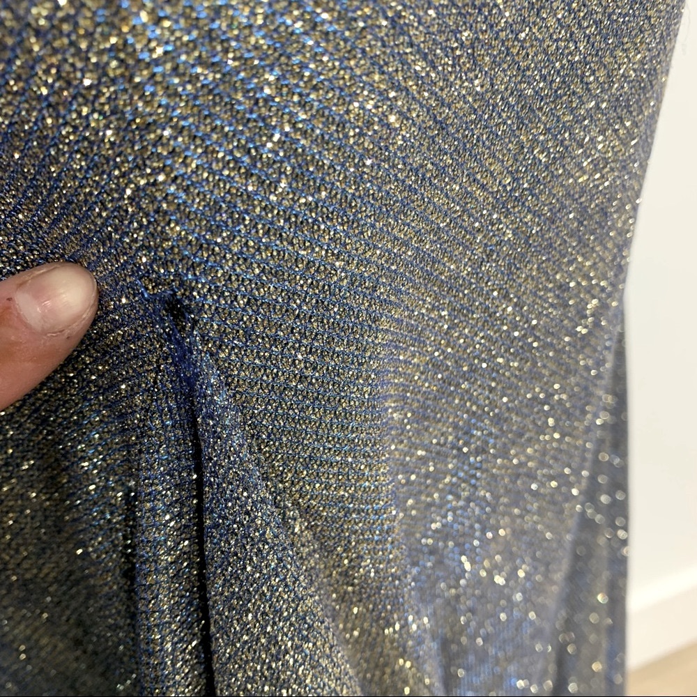 Mac Duggal mermaid gown ball gown  prom homecoming formal maxi 4 iridescent - Picture 10 of 14